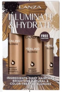 L'anza Illuminate & Hydrate Healing Blonde Trio Gift Pack - Picture 1 of 2