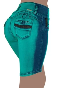High Waist Stretch Push-Up Colombian Style Levanta Cola Skinny Jeans LA-817B - Bild 1 von 5