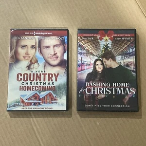 DVD LOT: A Very Country Christmas Homecoming & Dashing Home - Both NEW & SEALED - Picture 1 of 3