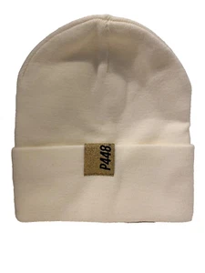 P448 Rib Toque Beanie - IVORY - 100% AUTHENTIC - NEW - You Can Surf Later - Picture 1 of 12