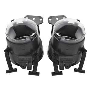Pair Front Bumper Fog Light Lamp Bulb Housing For BMW E60 5-Series  2004-2007 AE - Picture 1 of 11