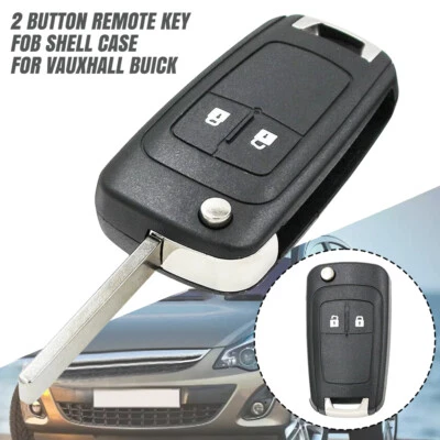 2 Button Remote Key Fob Shell Case For Vauxhall Astra Insignia Zafira Adam Car