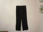 JENNE MAAG Brown Polyester/Spandex Flat Front Straight Legs Trouser Pants Size 8