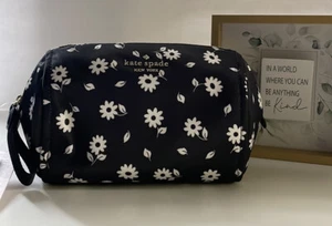 🐼💦 Kate Spade 🐼💦 Chelsea Flor Bico Estuche Cosmético Bolsa de Maquillaje 🐼 D20 *2 - Imagen 1 de 7