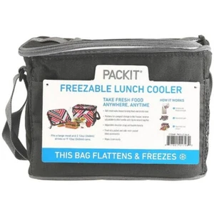 Packit Freezable, Durable Lunch Cooler, Black, 9 Can Capacity - Picture 1 of 8