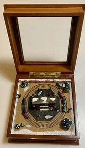 Cannonball Express Music Box Gold Label Mr Christmas Plays Chattanooga Choo-Choo - Picture 1 of 13