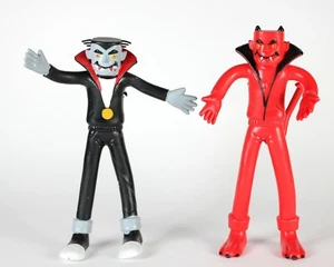AMSCAN Dracula Red Devil Bendable Figures - Picture 1 of 8