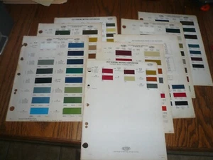 Dupont General Motors 1972 colores exteriores - Cadillac Buick Chevy Olds Pontiac - Imagen 1 de 1