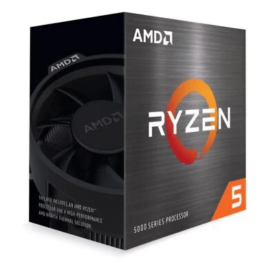 AMD Ryzen 5 CPU 5500 Zen 3 AM4 4.2Ghz Processor With Cooler - Image 1 of 3