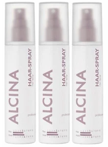 3x Alcina Spray per Capelli Flex Hold 125 ml - Foto 1 di 1