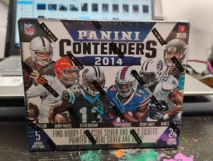 2014 Panini Contenders Football Factory Sealed HOBBY Box - 5 AUTOGRAMME - Bild 1 von 4