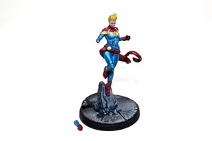 Marvel Crisis Protocol Captain Marvel Well Painted A6 - Picture 1 of 3