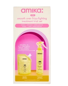 Amika Pro Smooth Over Frizz-Fighting Treatment Trial Set - Picture 1 of 3