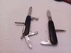 Victorinox OFFICIER SUISSE BLACK Army Knife & COLLBEI W. GERMANY KNIFE USED