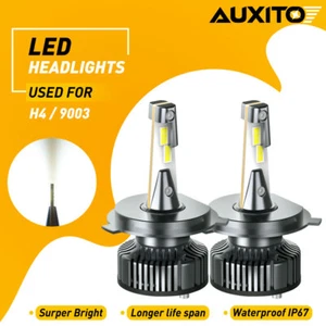 AUXITO H4 HB2 LED Faros Conversión Blanco Alto Bajo Haz Repuesto EAC - Imagen 1 de 12