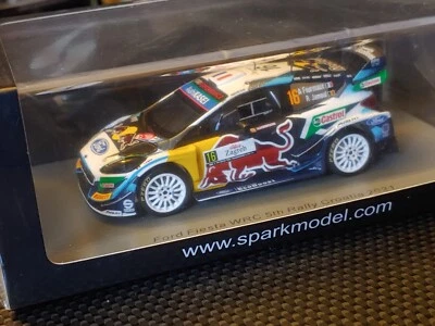 1x Spark S6590 FORD FIESTA Wrc Plus FOURMAUX Rally CROATIA 2021 -1:43 RARE - Immagine 1 di 4