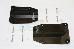 GPM Racing Aluminium Centre Skid Plate Traxxas X-Maxx 2pcs set TXM332-BK - Picture 1 of 1