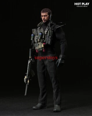 Presale HOT PLAY HP001 1/12 Captain Wolf Hunter Chris Action Figure Deluxe Ver. - Image 1 of 4