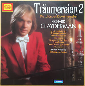 Träumereien 2 Die schönsten Klaviermelodien von Richard Clayderman Vinyl LP 1980