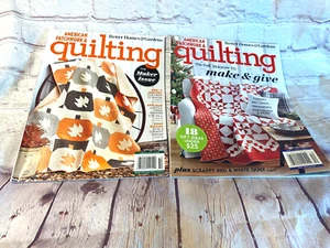 Better Homes and Gardens American Patchwork Quilting 2 Magazines Plus Patterns - Picture 1 of 14