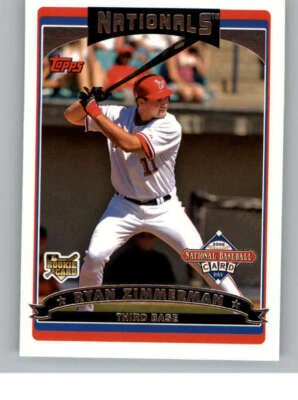 2006 Topps National Baseball Card Day Inserts #T3 Ryan Zimmerman (ref 144869) - Image 1 of 2