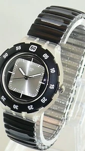 Swatch-Scuba: Silver Exit. Bracelet Small. NEU / NEW - Bild 1 von 3