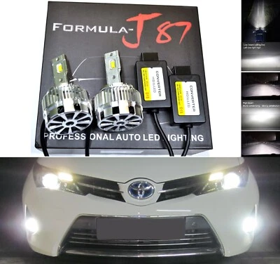 LED Kit G 100W D1S 6000K White Head Light Two Bulbs Retrofit Bi-Xenon Replace EO - Image 1 of 4