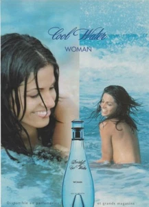 Werbepapier - Advertising Paper - Cool Water Woman von Davidoff - Bild 1 von 1