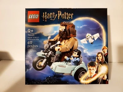 Lego Harry Potter "Hagrid & Harry Motorcycle Ride" Set NEW In Box (76443) 617 pc - Image 1 of 4