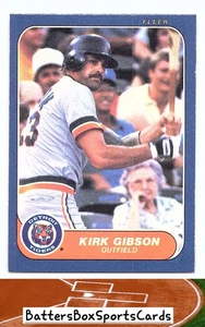 1986 Fleer #226 Kirk Gibson - Picture 1 of 2