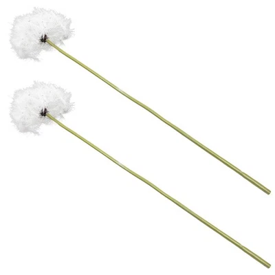  Lot de 2 pissenlits artificiels - Plantes artificielles - Bouquet de pissenlits - Image 1 of 4