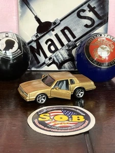 Matchbox 1988 Chevrolet Monte Carlo LS Gold Diecast Used NM Condition Doors Open - Picture 1 of 9