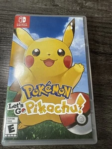 Pokémon: Andiamo Pikachu! (Nintendo Switch) GameStop Display Box / SOLO CUSTODIA - Foto 1 di 1