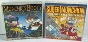 Steve Jackson Games Munchkin Booty, Super Munchkin, beide Guest Artist Editions - Bild 1 von 7