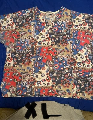 several Scrub Tops And Sizes To Select Picture To Let Me Know Which One You Want - Image 1 of 4