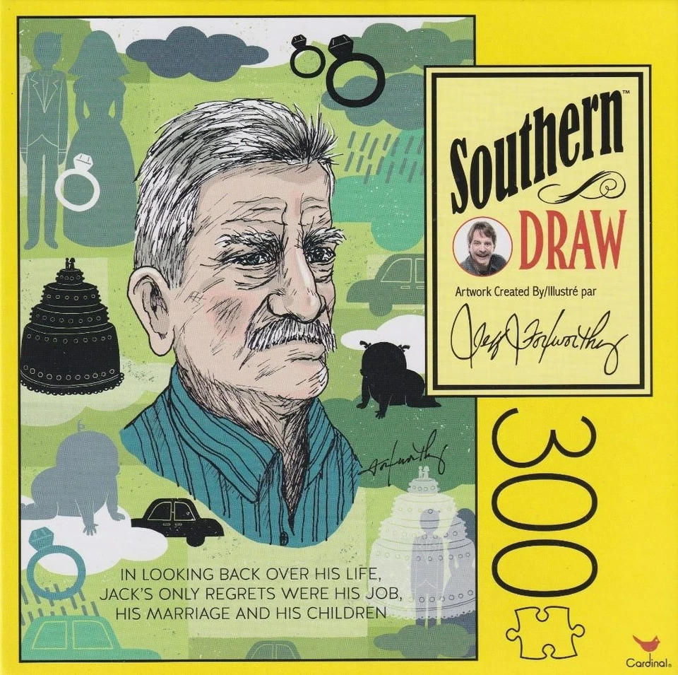 Jeff Foxworthy Southern Draw Jigsaw Puzzle Jack NIB - Image 1 of 1