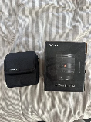 Sony FE 35mm F1.4 GM Full-Frame Large-Aperture Wide Angle G Master Lens - Image 1 of 4