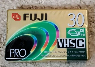 Fujifilm VHS 30 PRO TC-30 Tape Cassette Camcorder Video New Sealed - Изображение 1 из 2