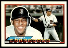1989 Topps Big Candy Maldonado San Francisco Giants #197
