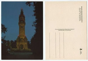 30880 - Berlin - Grunewaldturm bei Nacht - alte Ansichtskarte - Bild 1 von 1