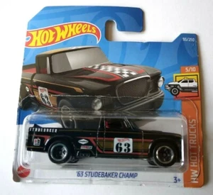 Hot Wheels '63 Studebaker Champ HW Hot trucks #H101 - Foto 1 di 1