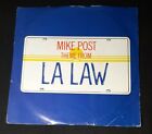 Mike Post promo 45 Theme From LA Law / Jenny's Ayre 1987 Polydor ex+ w PS