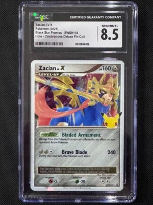 Zacian LV. X SWSH135 SWSH: Sword & Shield Promo Cards Holo - Image 1 of 2