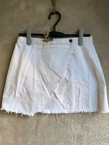 all about eve Casual Short Skirts Size 10 Womens White - Picture 1 of 11