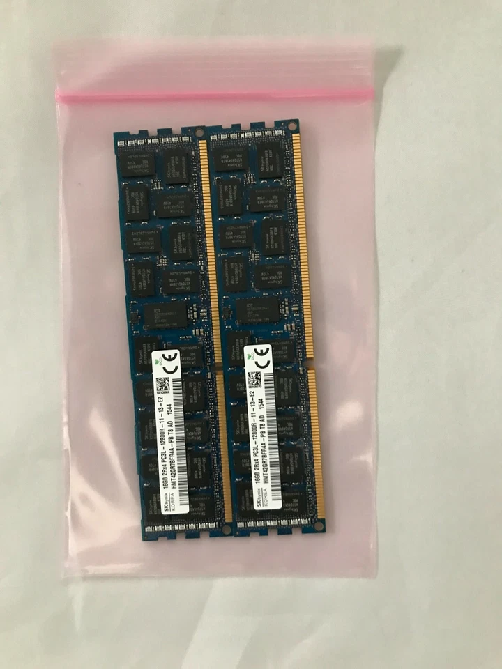 32GB (2 x 16GB) DDR3 Memory Dell PowerEdge R720XD T320 T410 T610 T620 T710 R510 - Image 1 of 1