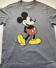 Disney Herren Retro Mickey Mouse T-Shirt Größe 2XL kurzärmelig - grau