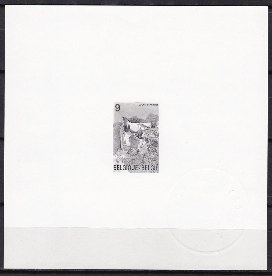 Belgium Sc1318 Architecture, Logne Castle, Ferrieres, Minister Proof - Image 1 of 1