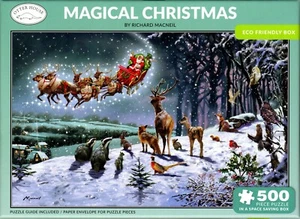 Rompecabezas Otter House 500 piezas - Navidad mágica - Richard MacNeil - Imagen 1 de 1