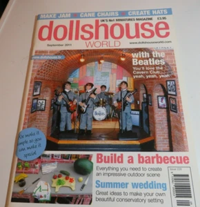 Revista DollsHouse World septiembre 2011 ¡impresa en Reino Unido! BATALLAS, BODA DE VERANO - Imagen 1 de 1