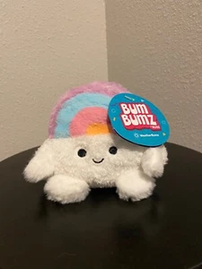 Bum Bumz 4,5" Rue The Rainbow Cloud Mini Weather Russ Rarität Neu mit Etikett - Bild 1 von 2